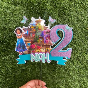 Mirabel Cake topper / Encanto party / Encanto / Encanto movie / Familia Madrigal