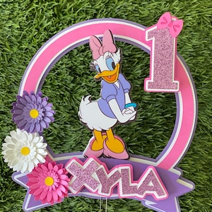 Daisy Duck Cake topper/ Daisy Duck party