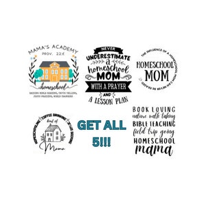 Homeschool mom png, Homeschool Academy png, Homeschool mama png, homeschool shirt png,  homeschool teacher png, christian mom png, cute png