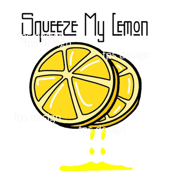 Squeeze My Lemon PNG: Led Zeppelin Inspired (digital Download) - Etsy