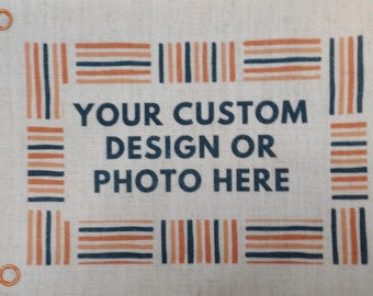 Custom Frayed Edge Patch: Sew-On or Glue-On, Personalized Design