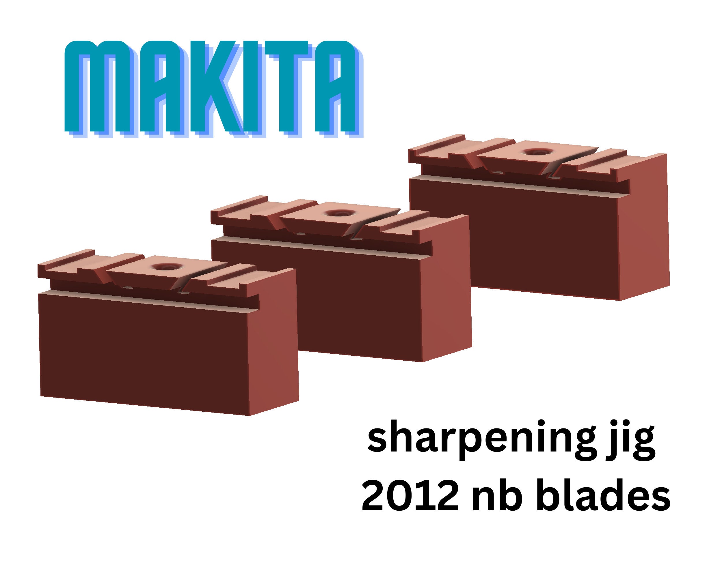 Sharpening Jig for Makita 2012NB Thickness Planer Blades pic