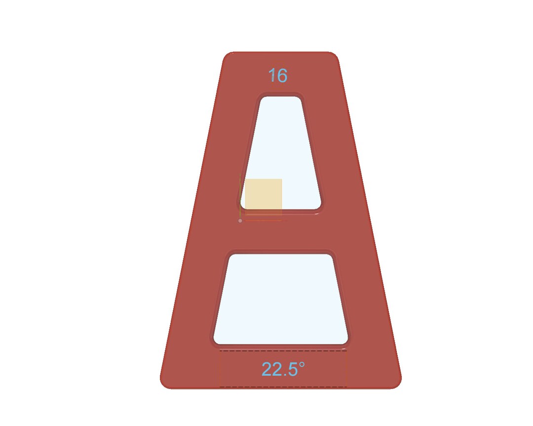 Digital Download Segmented 11.25 Degree Angle Wedge Wedgies Etsy