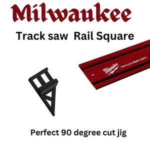 Milwaukee baanzaag vierkante mal voor rails EU