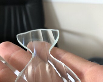 Nœud Papillon En Verre Cristal Médical - Unique, Grade Médical - Occasion