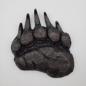 Bärentatze - Bärenklaue - Bärenspur - Kaltgussbronze - Grizzlybär