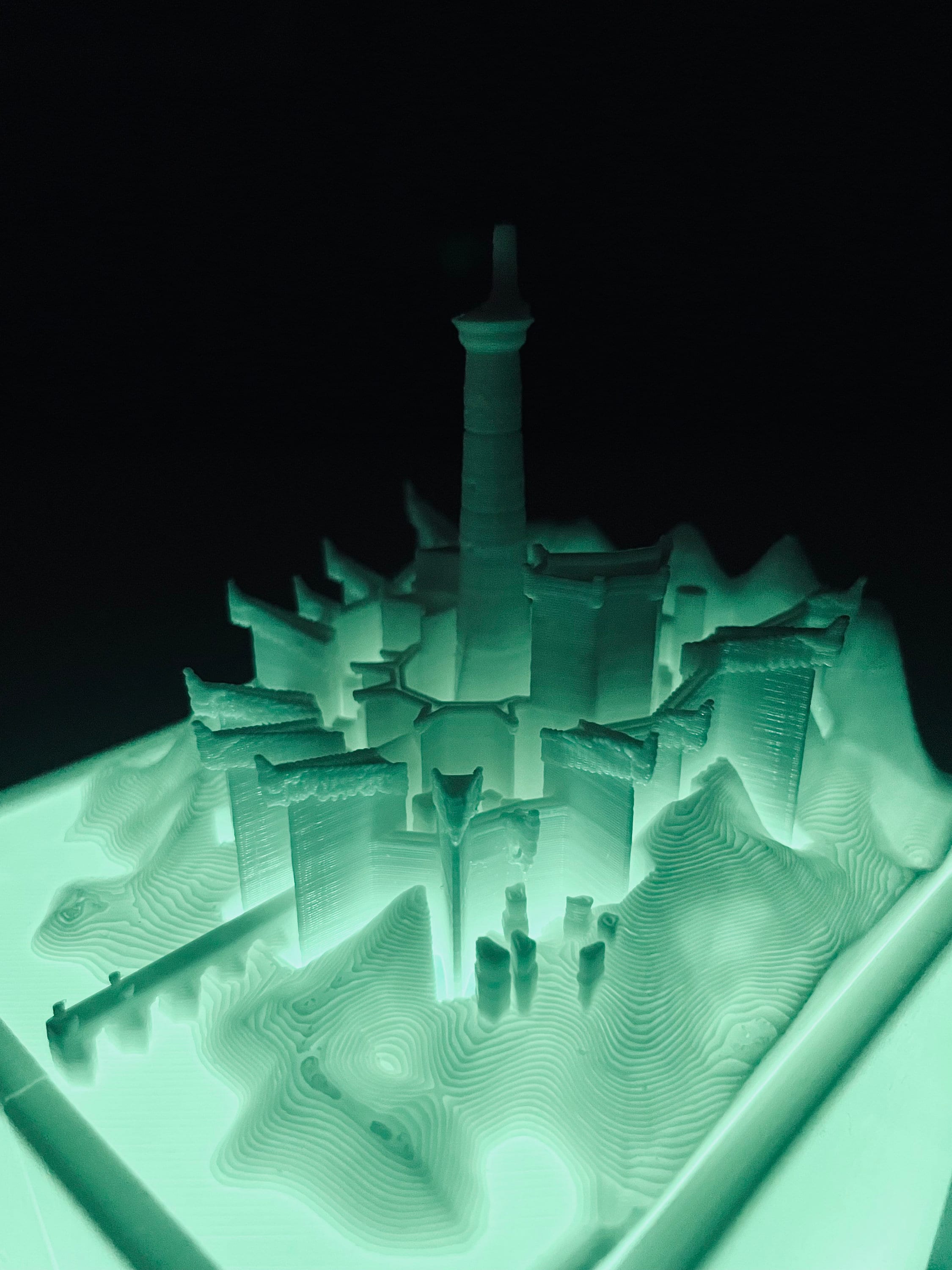 Minas 14cm X 10cm X10cm 3D Printed Light Box Etsy