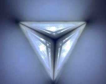 Ahsoka's purified crystal Sith Holocron Wayfinder White Edition (Star Wars inspired)