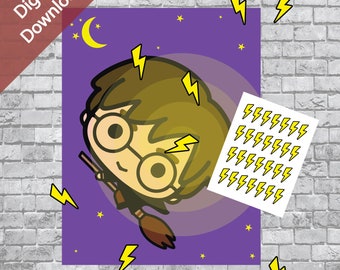 Pin the Scar Party Game- Digital Download Only