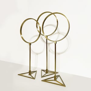 Der ursprüngliche Quadball Tri-Stand, Quadball Torpfosten-Set (Partydekoration oder für Quadball Beer Pong) 3D Gedruckt mit PLA (Kunststoff)
