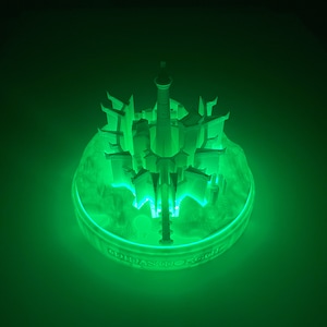 Large Minas Morgul 17cm X 16cm X13.5cm 3D Printed Light