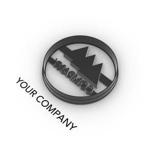 Custom Logo Cookie Cutter (fondant cutter) PLA 3D Printed