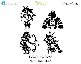 Legend of Zelda: Breath of the Wild, Next Generation Champions SVG - PNG - DXF File for Cricut / Silhouette / Glowforge