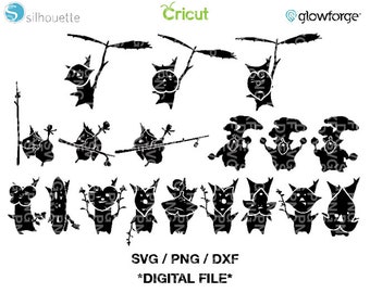 Super Korok Design Bundle - Simplified Monochrome Designs - Legend