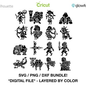 Hyrule Warriors Legend of Zelda Age of Calamity Artwork Bundle SVG - PNG - DXF File for Cricut / Silhouette / Glowforge