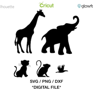 May include: A black background with the Silhouette and Cricut logos in the top left and right corners.