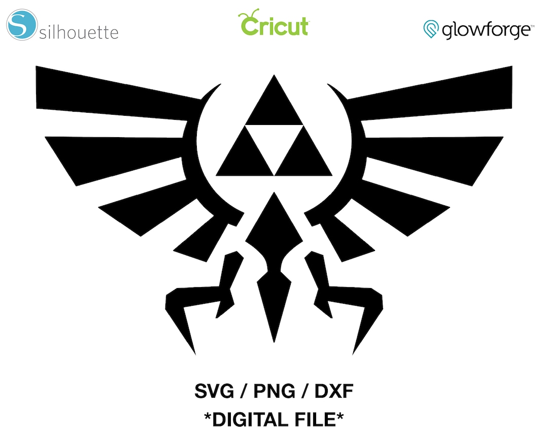 ハイリアの紋章 - トライフォース - ゼルダの伝説、SVG カット