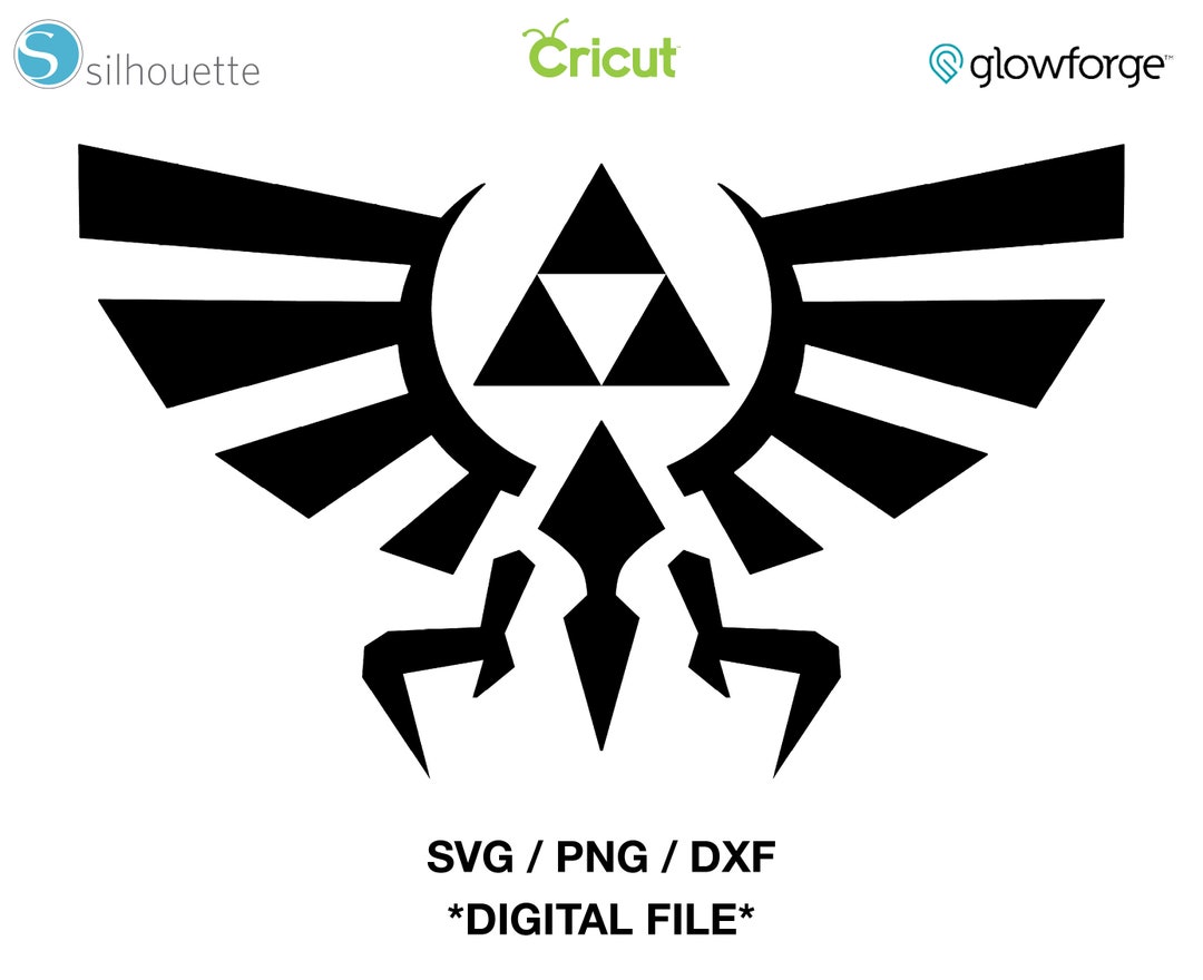 Hylian Crest Triforce The Legend Of Zelda SVG Cut File Etsy Hylian Crest Triforce The Legend Of Zelda SVG Cut File Etsy
