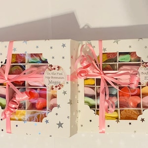 Personalised Pre Filled Pick 'N' Mix Sweet Boxes - Vegetarian Option Available