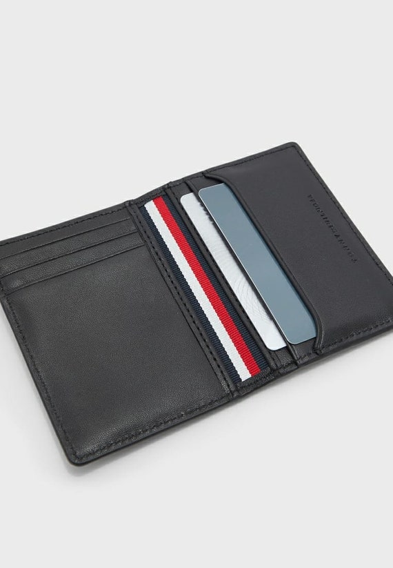 Tommy Hilfiger Metro Bifold Men's Wallet Black Leather - Sweden