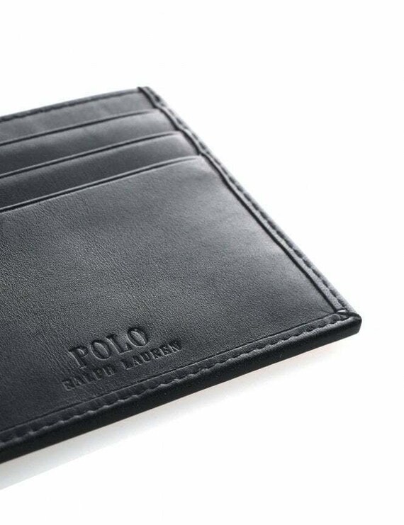 meteoor Vernietigen Zeeman Polo Ralph Lauren Slim Bill-fold Wallet & Card Case Gift Set - Etsy