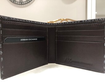 Armani Exchange Men Wallet - Black