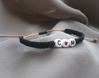 Customized Macramé Bracelet//