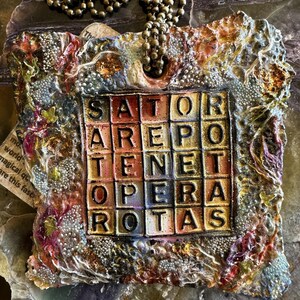 Ancient Sator Square Ornament