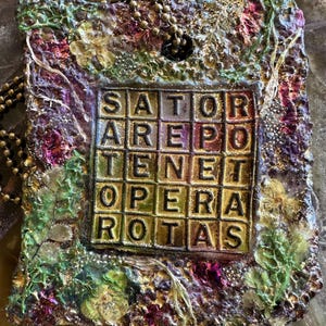 Ancient Sator Square Ornament