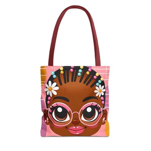 Cabas AOP, Cabas de Noël, Cabas pour la rentrée, Mignon, Sac fourre-tout, Design unique, Sac de rentrée élégant, Cabas pour enfants
