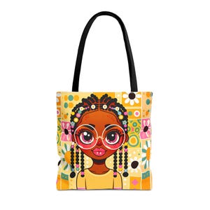 Joli sac fourre-tout AOP, sac fourre-tout coloré de Noël, fourre-tout pour la rentrée des filles, sac fourre-tout coloré et élégant pour les enfants