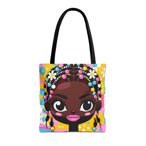 Joli sac fourre-tout AOP, fourre-tout de Noël coloré, sac fourre-tout pour la rentrée scolaire, design artistique, fourre-tout enseignant et étudiant, sac fourre-tout pour fille