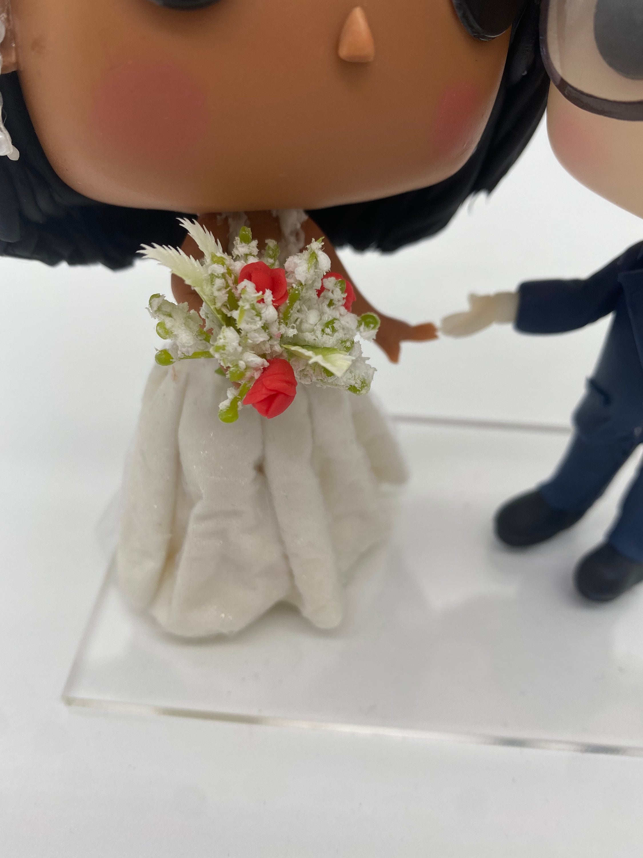 Custom Wedding Cake Topper POP – Bride and Groom – Handmade – Made to ...