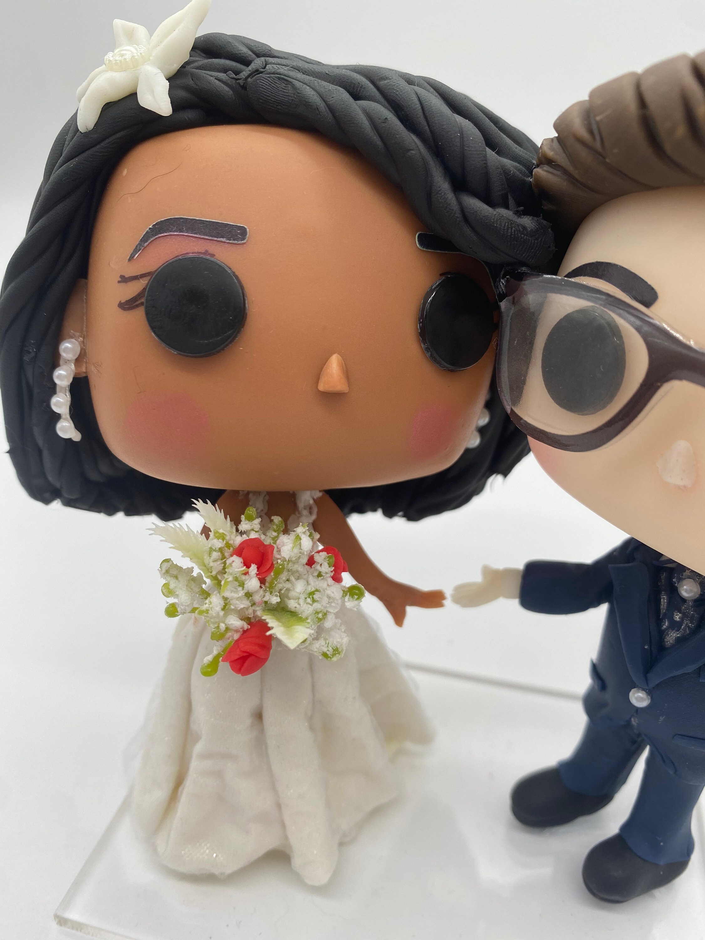 Custom Wedding Cake Topper POP – Bride and Groom – Handmade – Made to ...