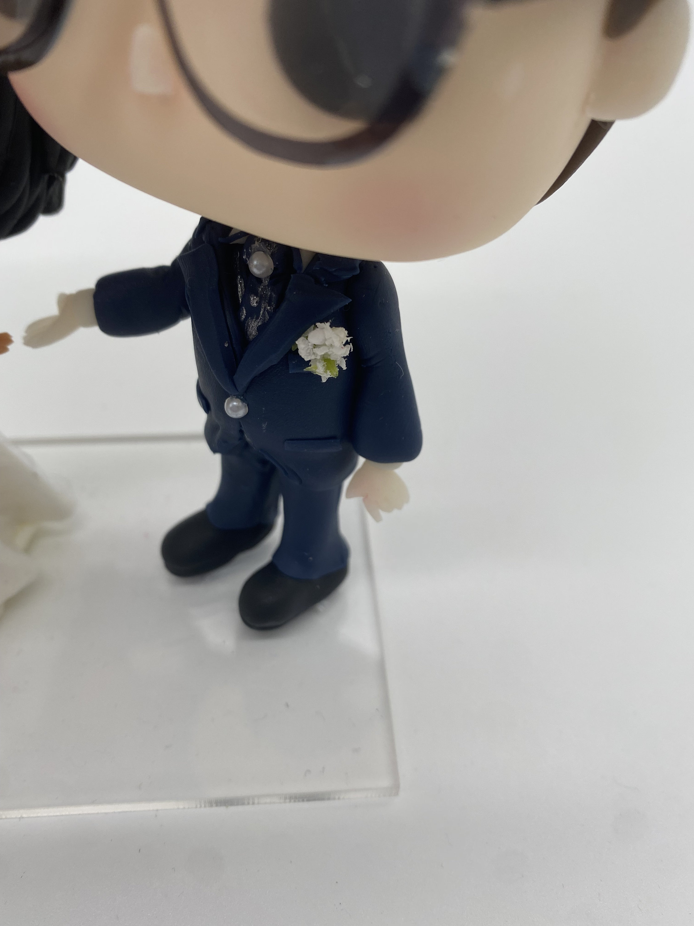 Custom Wedding Cake Topper POP – Bride and Groom – Handmade – Made to ...