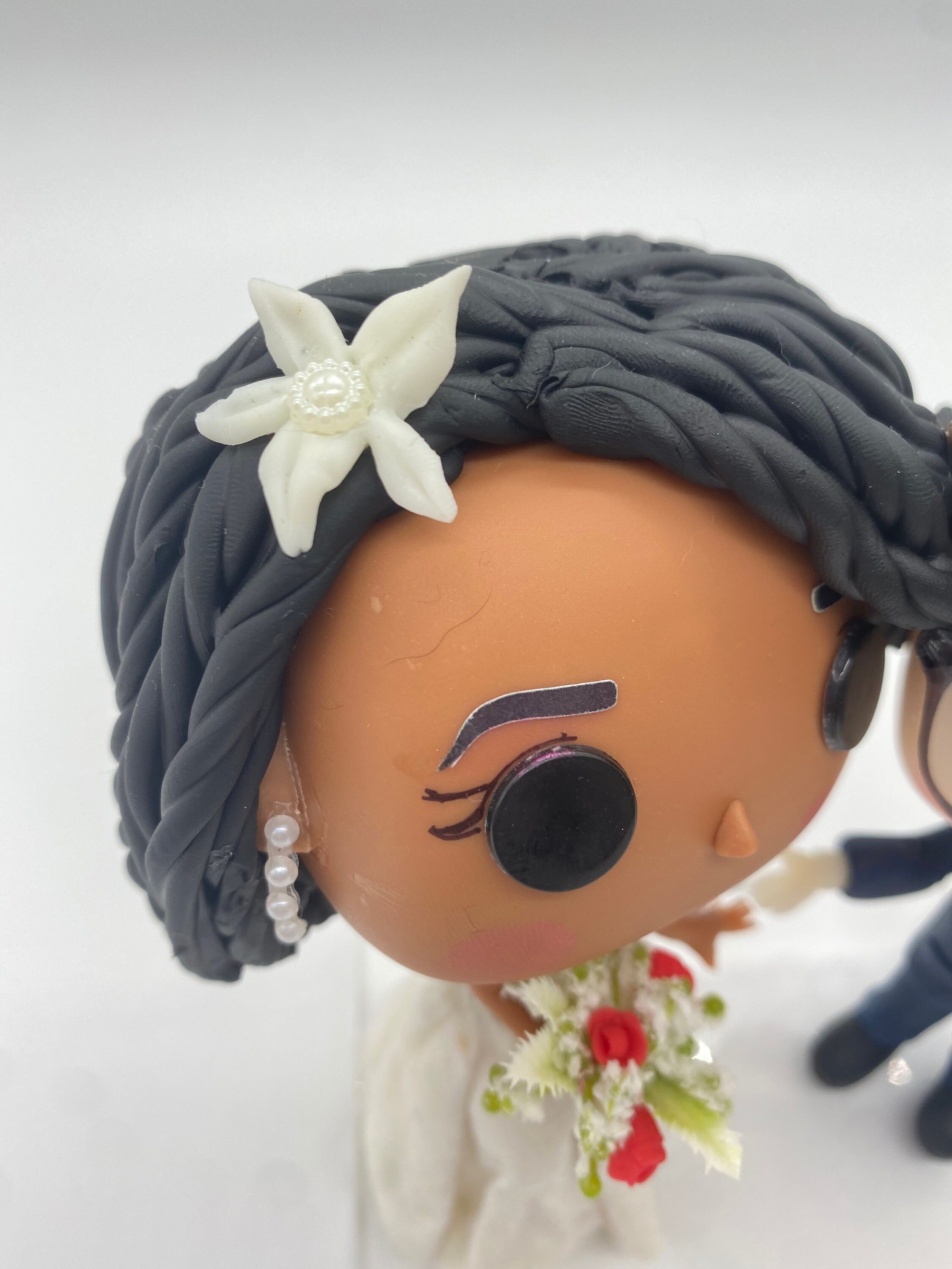 Custom Wedding Cake Topper POP – Bride and Groom – Handmade – Made to ...