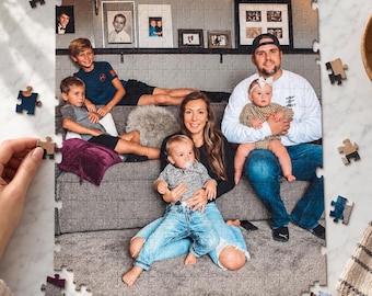 Custom Puzzle From Photo, Personalized Jigsaw Puzzles With Picture, Photo Puzzle Birthday Gift - 500, 1000 Piece Puzzle