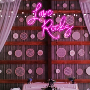 Placa de neon personalizada para casamento: decoração com luz LED feita à mão