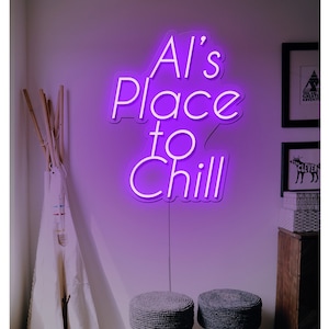 Custom Neon Sign / Neon Sign / Neon Light / Neon Sign Bedroom / Neon Sign Custom / Wall Decor Bedroom / Framed Wall Art / Wall Decor