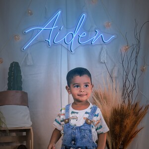 CUSTOM Neon Name Sign, Neon Sign for kids, Custom Neon Signs, Personalized Baby Room Led Neon, Night Light Wall Décor Gift for Kids