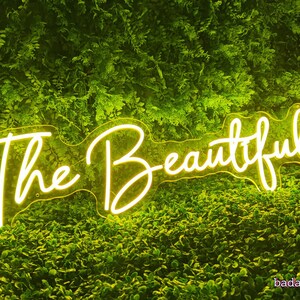 Custom Wedding Neon Sign: LED Neon Light, Personalized Decor