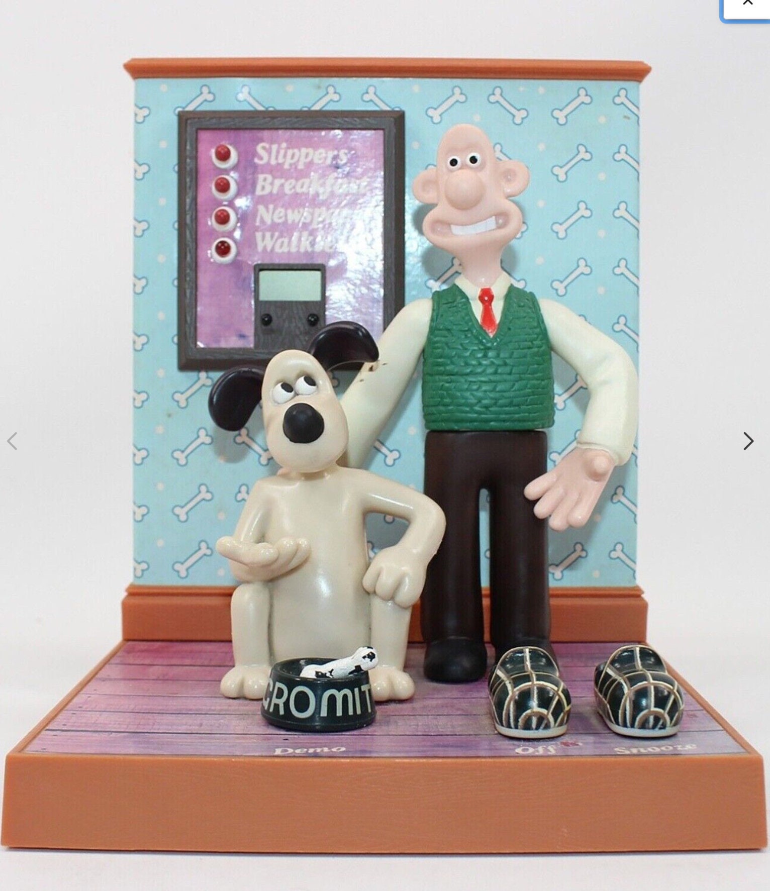 VINTAGE Wallace and Gromit Alarm Clock Radio Etsy