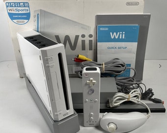 Nintendo wii console white ready to play Boxed
