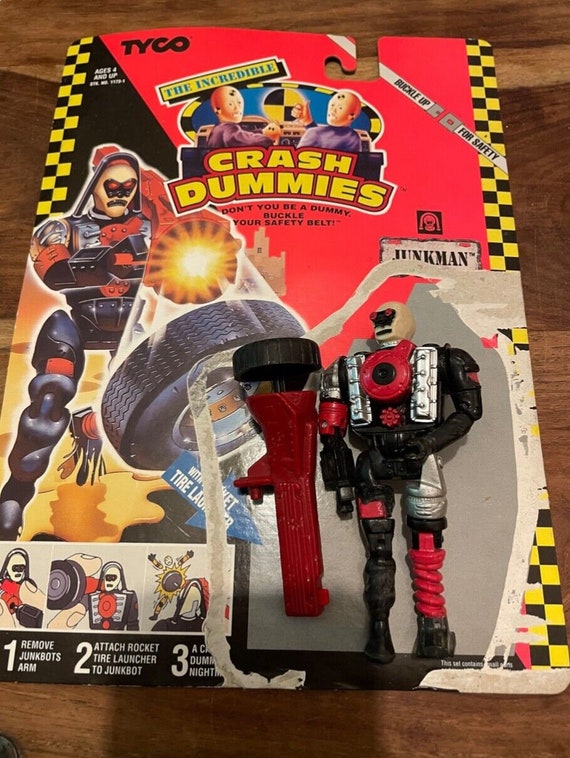 Tyco the Incredible Crash Dummies Junkman Junk Man Junkbots Etsy