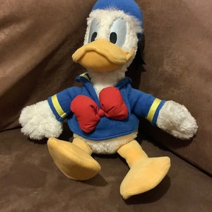 Walt Disney Mini Bean Bag Donald Duck Peluche Plush Toy Beanie 7Inch S