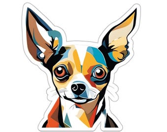 Chihuahua Stickers in 4 sizes