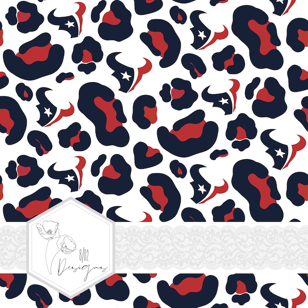 Houston Texans Fabric Etsy