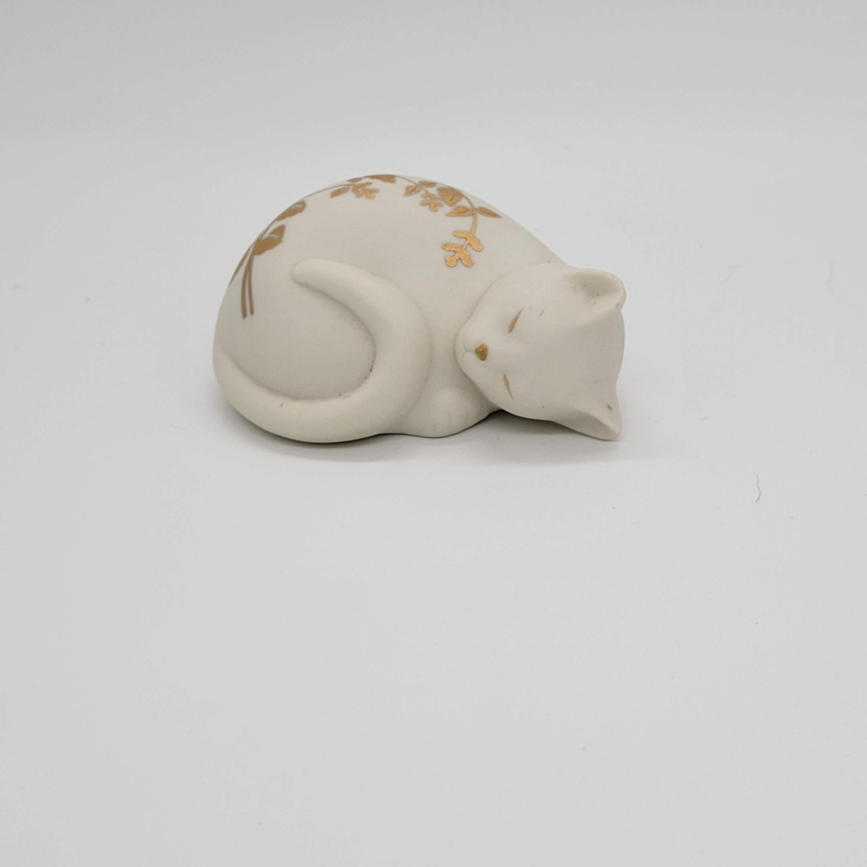 Lenox Cat Figurine - Etsy