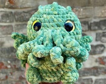 Baby Cthulhu Crochet Pattern