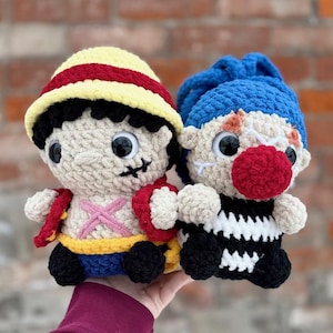 Chibi Pirate Enemies Crochet Pattern